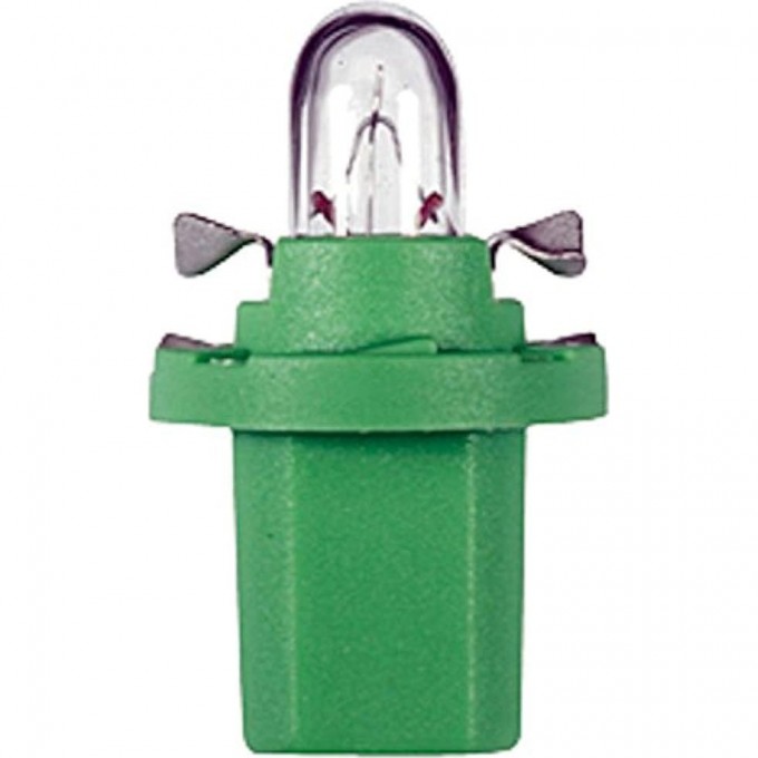 Лампа NARVA BAX 12V 2W BX8.4d min10 light green 82885133