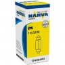 Лампа NARVA FESTOON LAMPS 12V C10W 10W SV8.5 31мм двухцокольная