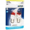 Лампа NARVA P21-5 LED 12V 0.8W/1.75W B2 BAY15d red 2шт.