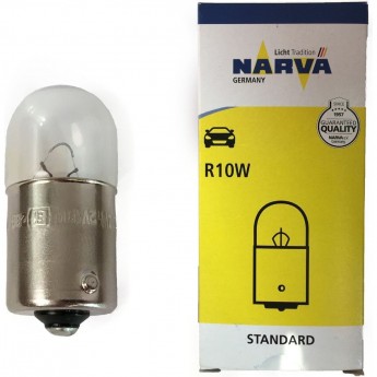Лампа NARVA R10W 24V 10W BA15s 10 шт.