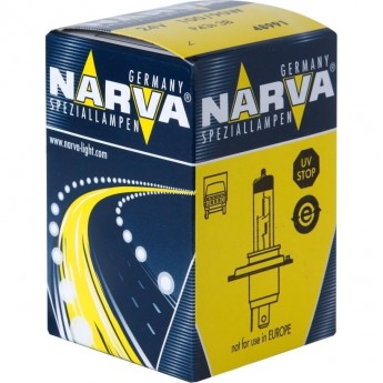 Лампа NARVA RALLYE H4 100/90 24V P43t-38