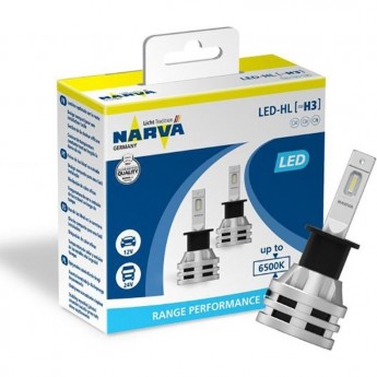 Лампа NARVA RANGE PERFORMANCE LED H1 PX26d 16W 6500K 2 шт.