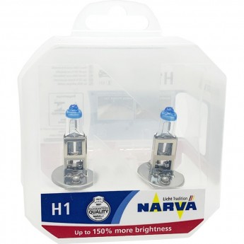 Лампа NARVA RANGE POWER 150 H7 12V 55W PX26d 2шт.