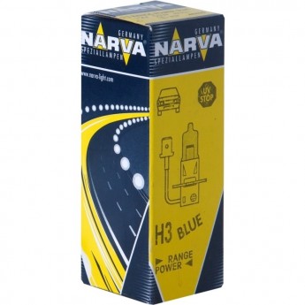 Лампа NARVA RANGE POWER BLUE+ H3 55 12V PK22s