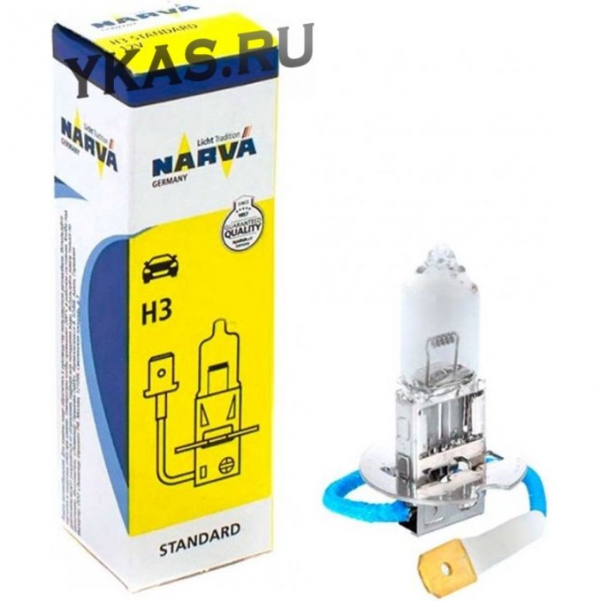 Лампа NARVA STANDARD H3 24V 70W PK22s NVA C1 67762719