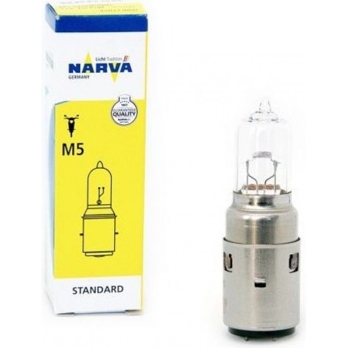 Лампа NARVA STANDARD M5 12V 35/35W P15d-25-1 C1 84208810